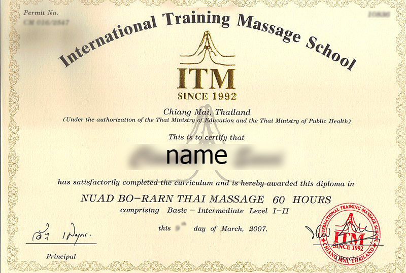 Thai reflexology training courses ireland